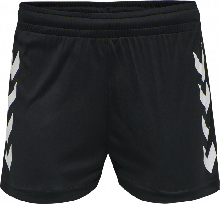 Hummel - Core Xk Poly Shorts Women - Svart & vit