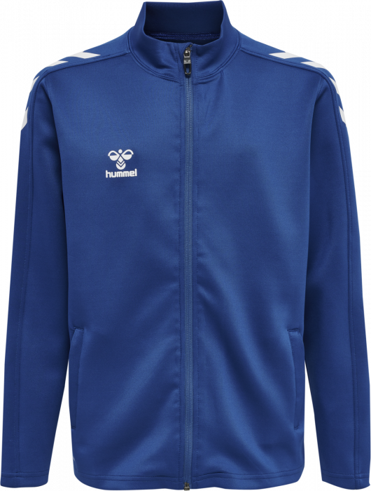 Hummel - Core Xk Poly Sweatshirt Jr - True Blue & blanc