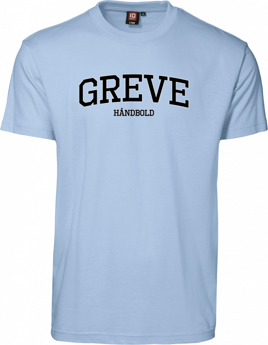 ID - Greve Hb College T-Shirt Ks - Light blue