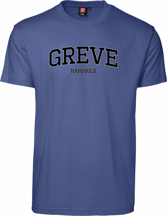 ID - Greve Hb College T-Shirt Ks - Royal Blue