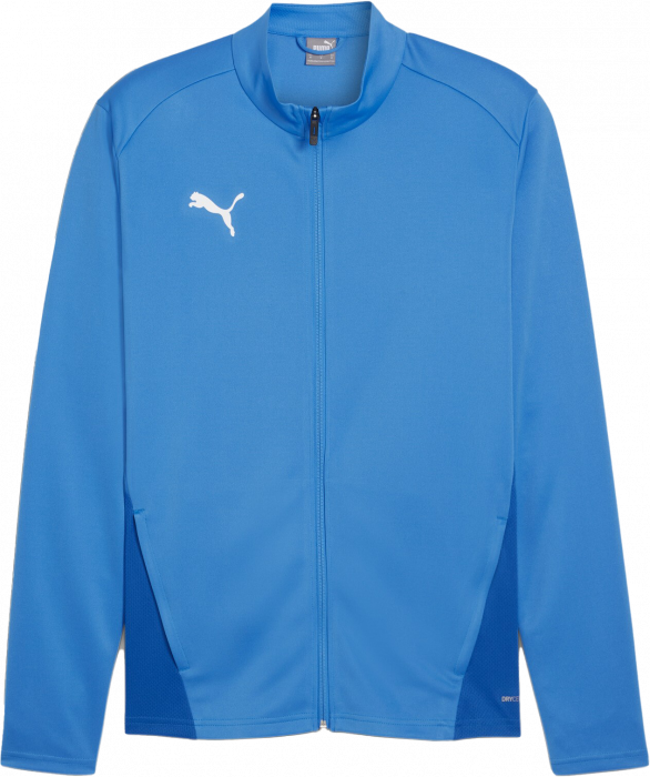 Puma - Teamgoal Training Jacket W. Zip - Blue Lemonade & blanco