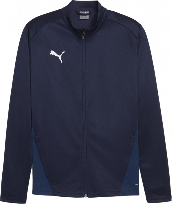 Puma - Teamgoal Training Jacket W. Zip - Navy & white