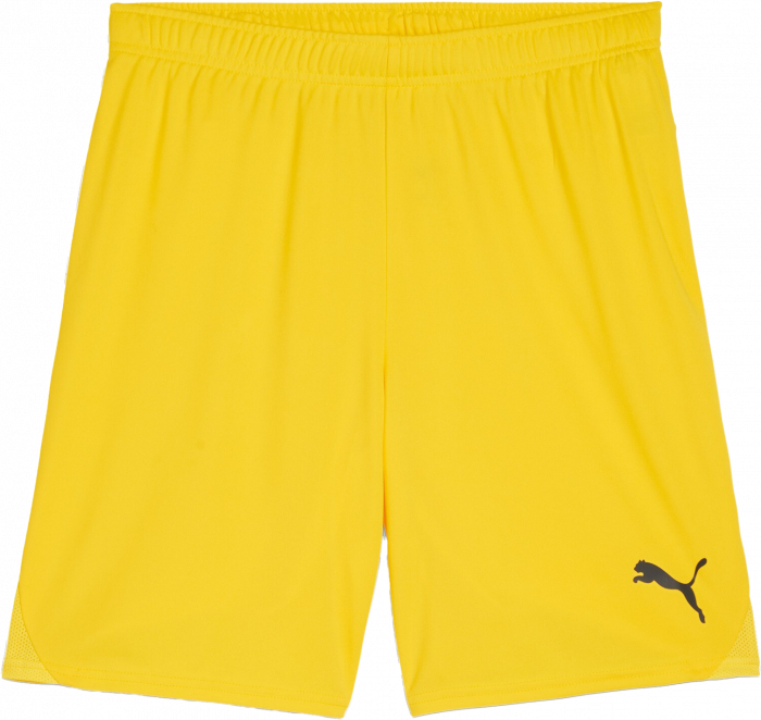 Puma - Teamgoal Shorts - Amarelo & preto