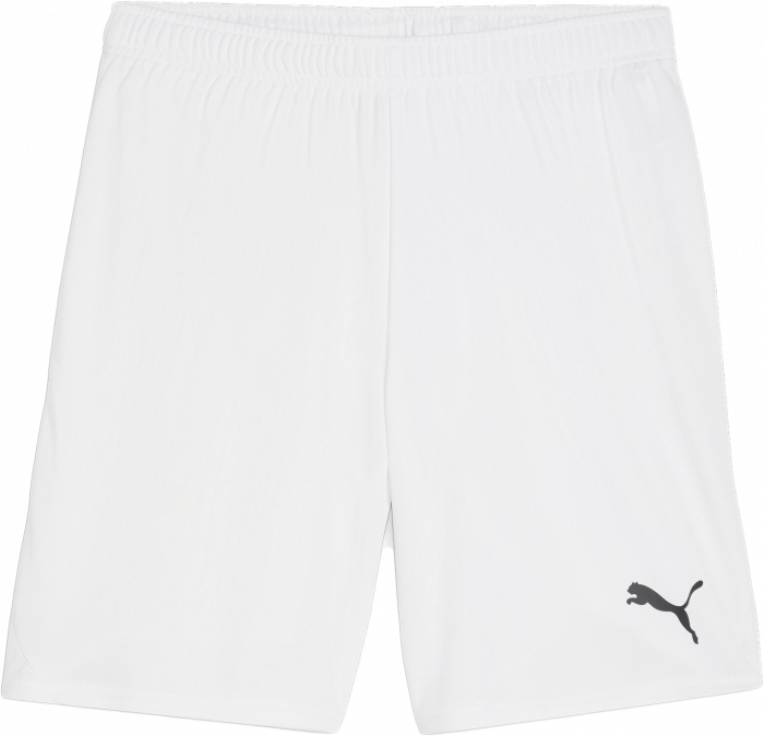 Puma - Teamgoal Shorts Jr - Vit & svart