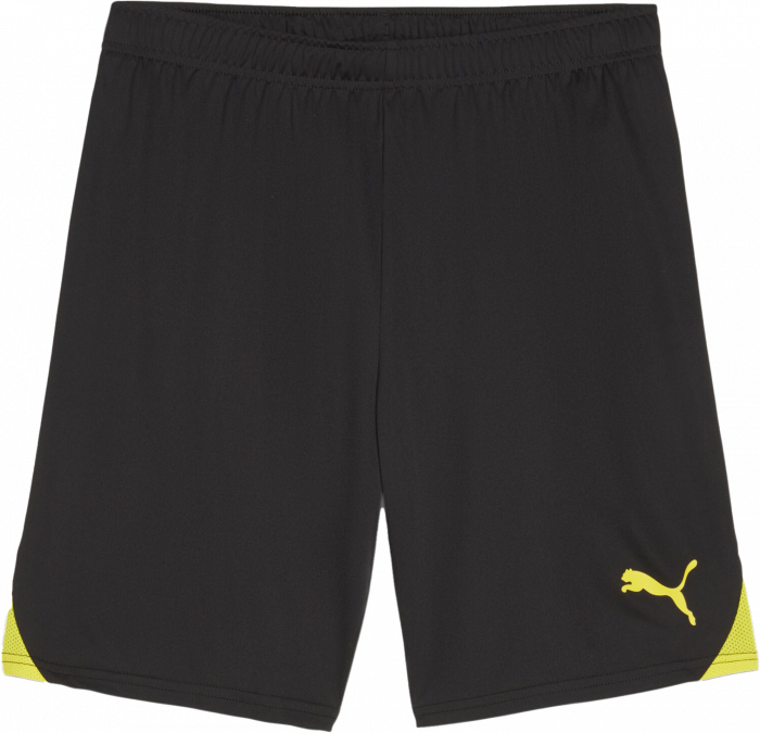 Puma - Teamgoal Shorts Jr - Svart & gul