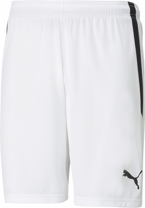 Puma - Teamliga Shorts Jr - Hvid