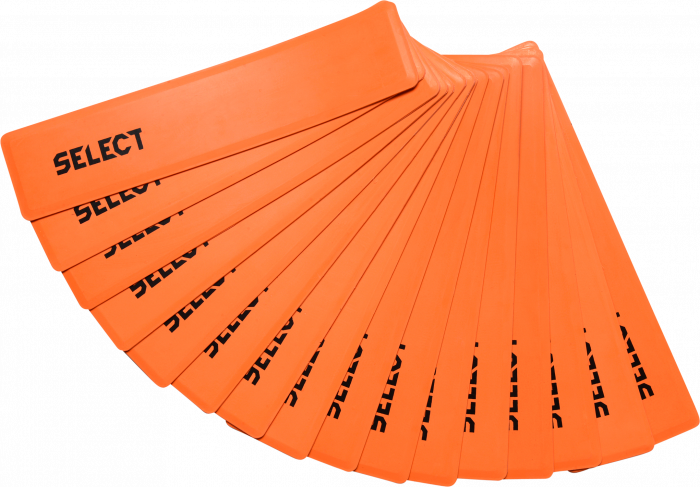Select - Rubber Marker Rectangle - Orange & nero