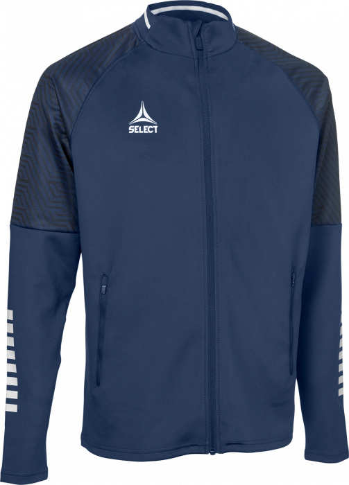 Select - Monaco V24 Traning Zip Top Kids - Azul-marinho