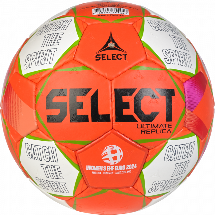 Select - Replica Ehf Euro 2024 Women Handball - Orange & wit