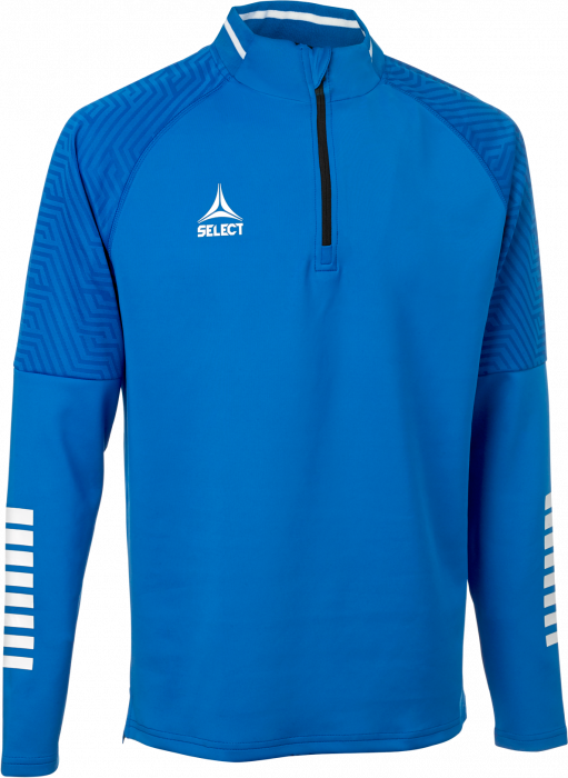 Select - Monaco V24 Training Sweat Half Zip - Blau