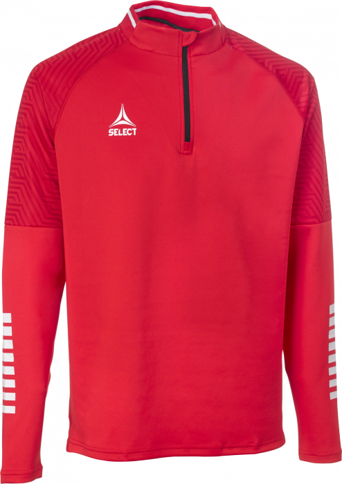 Select - Monaco V24 Training Sweat Half Zip Kids - Röd