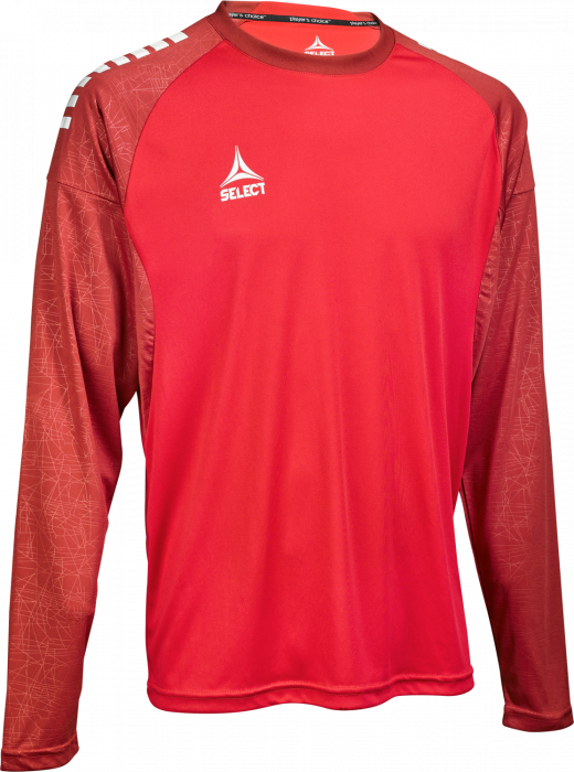 Select - Spain V25 Player Shirt L/s - Czerwony & biały