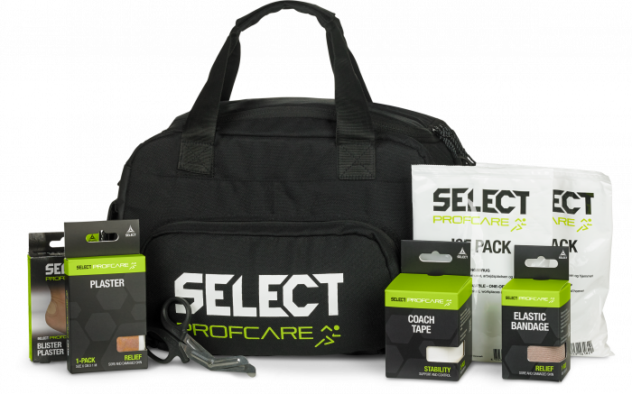 Select - Medicin Bag Medium V25 W. Content - Czarny