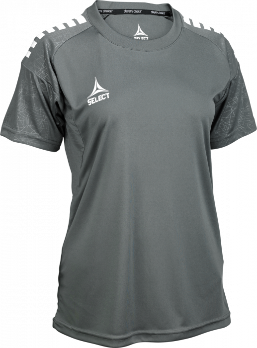 Select - Spain V25 Player Shirt S/s Women - Gris & blanco