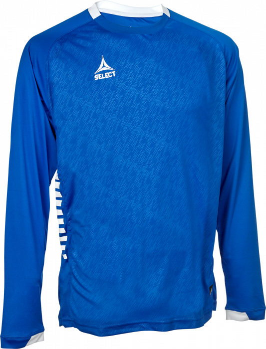 Select - Spain Long-Sleeved Playing Jersey - Blå & vit