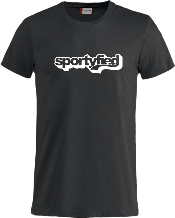 Clique - Sportyfied Tee - Zwart